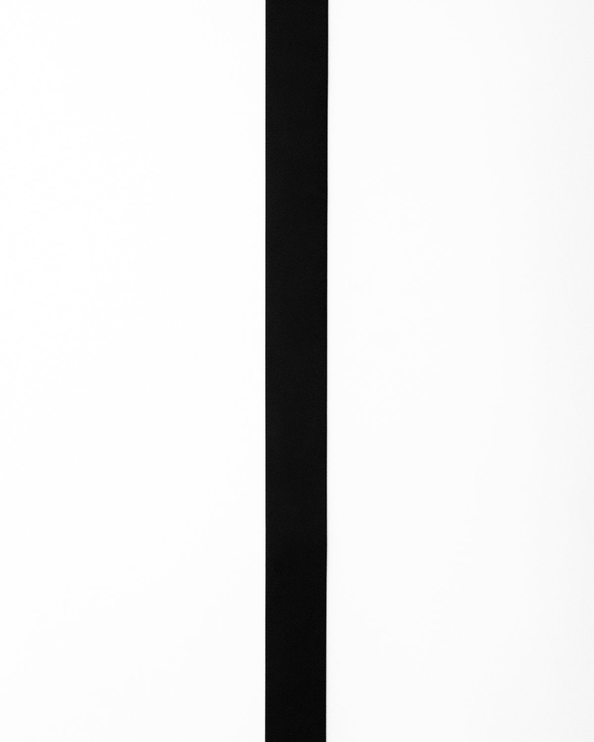 CANCCIO ORNA black leather belt strap, leather texture details